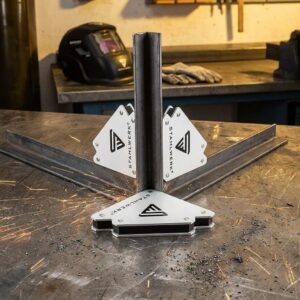 Kit de 4 équerres magnétiques STAHLWERK 11,3 kg
