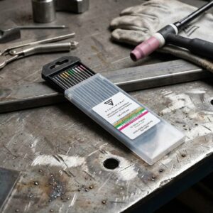 Assortiment d’électrodes tungstène TIG 1,6 mm