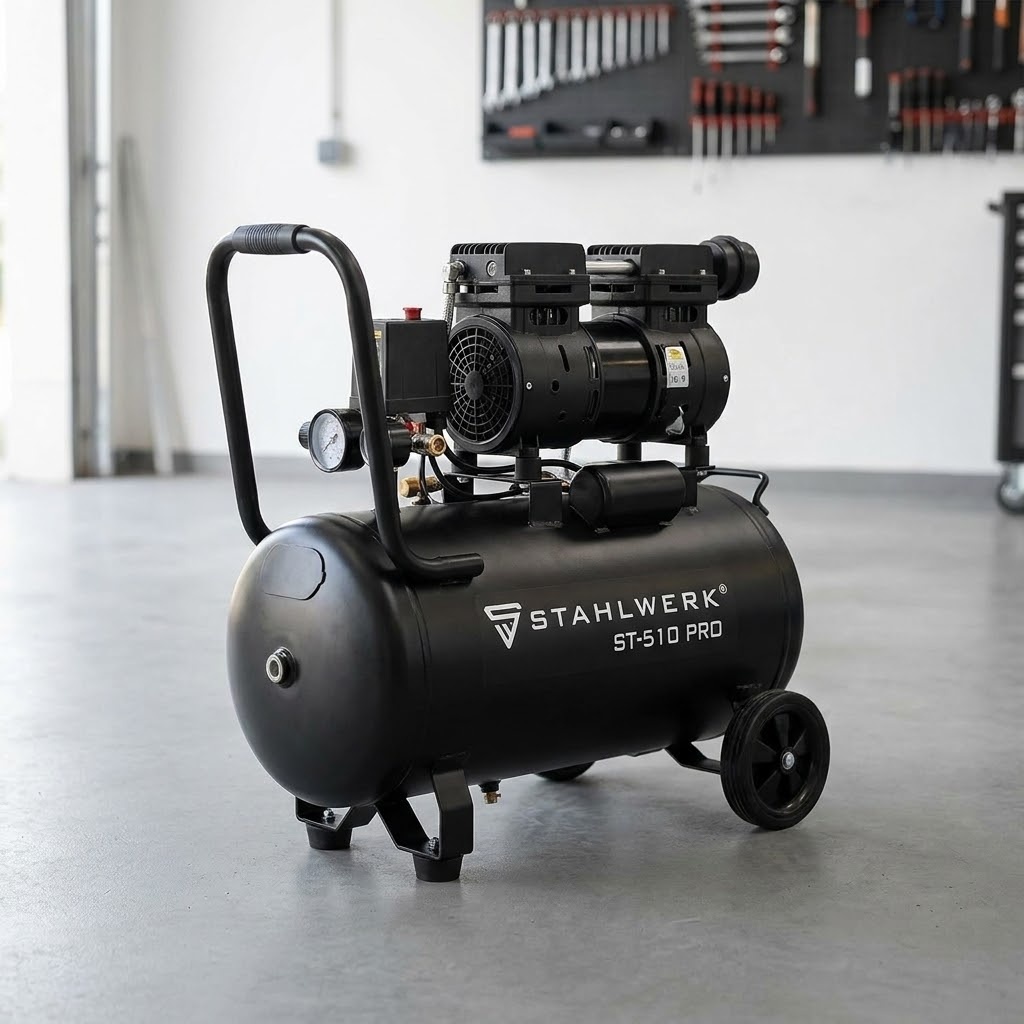 Compresseur STAHLWERK ST-510 Pro 50 L
