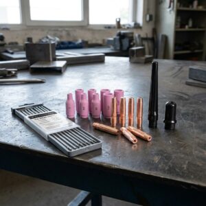 Kit de pièces d’usure TIG STAHLWERK (36 pièces)