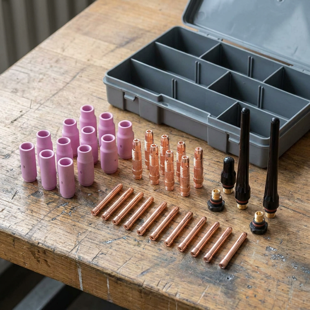 Kit de pièces d’usure TIG WP-26 (26 pièces)