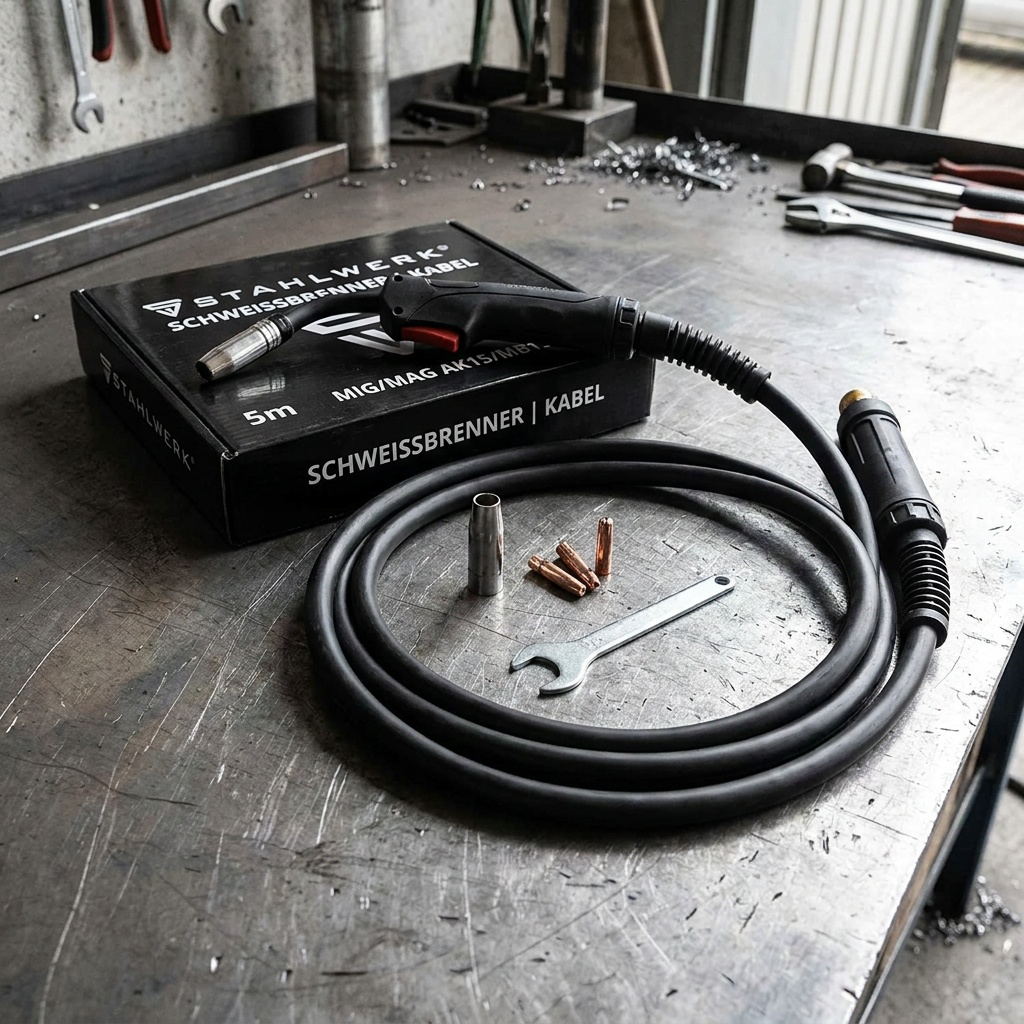 Torche MIG/MAG STAHLWERK AK15/MB15 – vue d’ensemble
