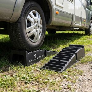 Lot de 2 cales étagées STAHLWERK GT-15 ST