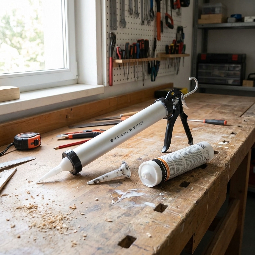 Pistolet à silicone STAHLWERK SP-600 ST