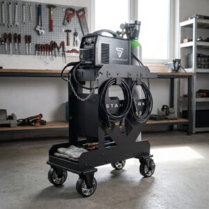 Chariot de soudage STAHLWERK SW-600-ST à 3 niveaux