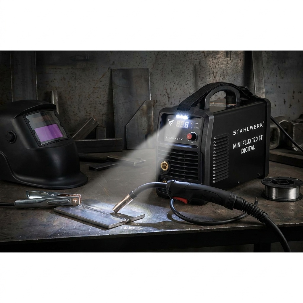 Synergie et éclairage LED pour un arc stable