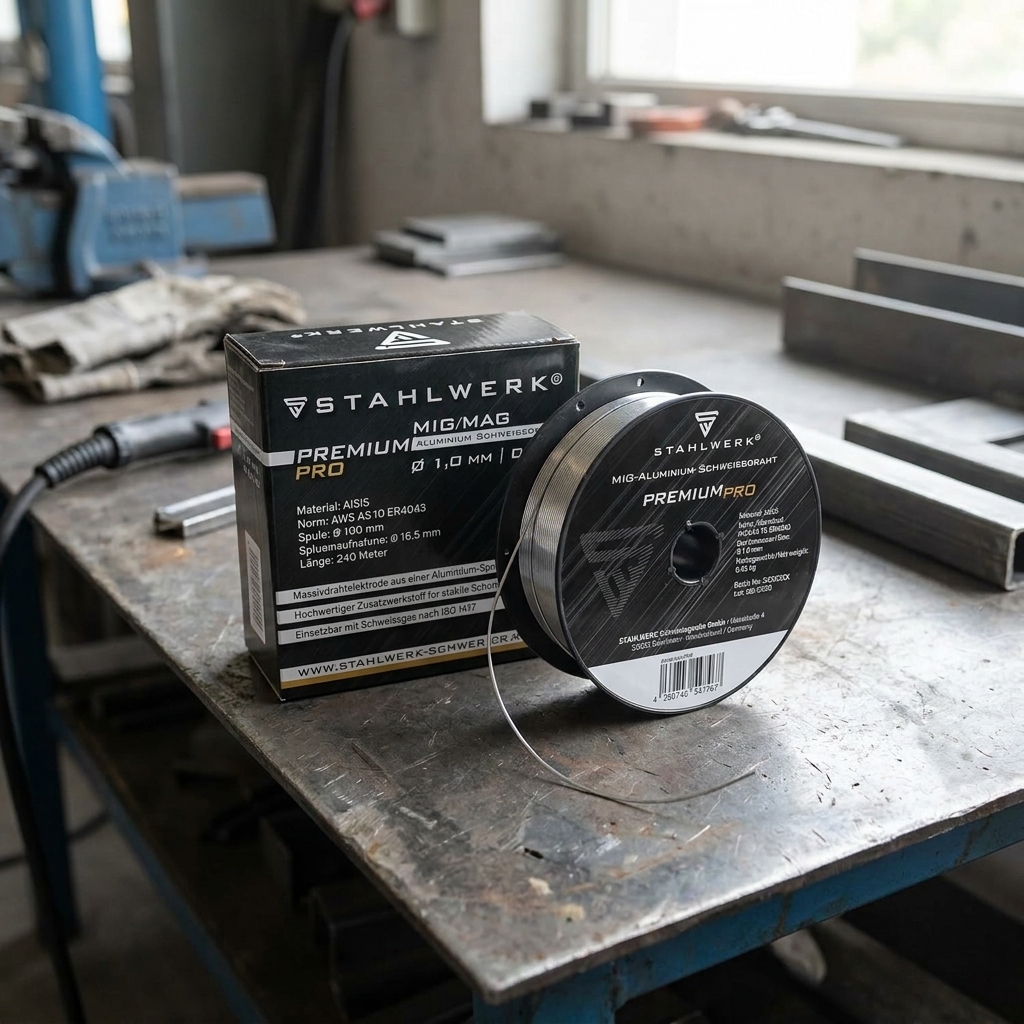 Fil d’apport aluminium ER4043 (AlSi5) STAHLWERK