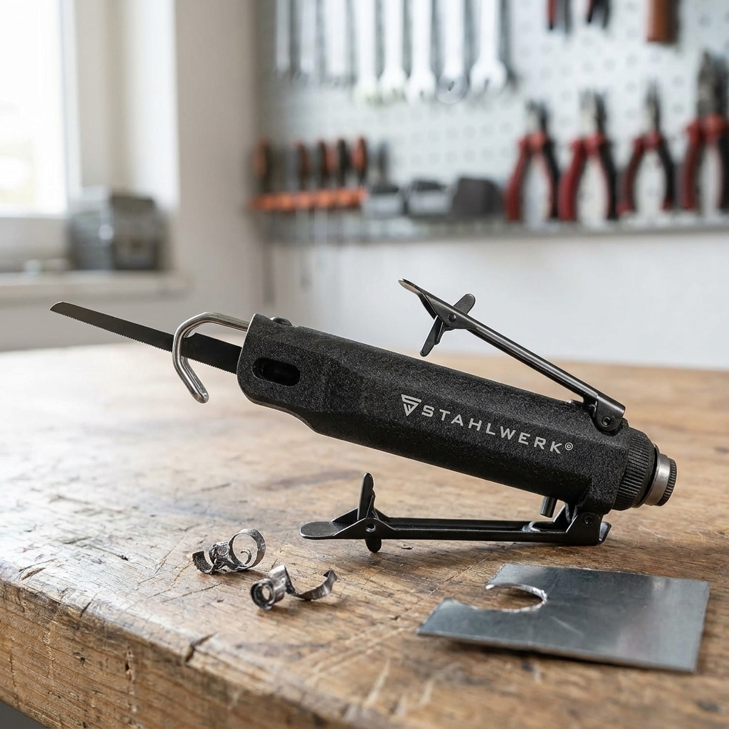Mini scie sauteuse pneumatique STAHLWERK
