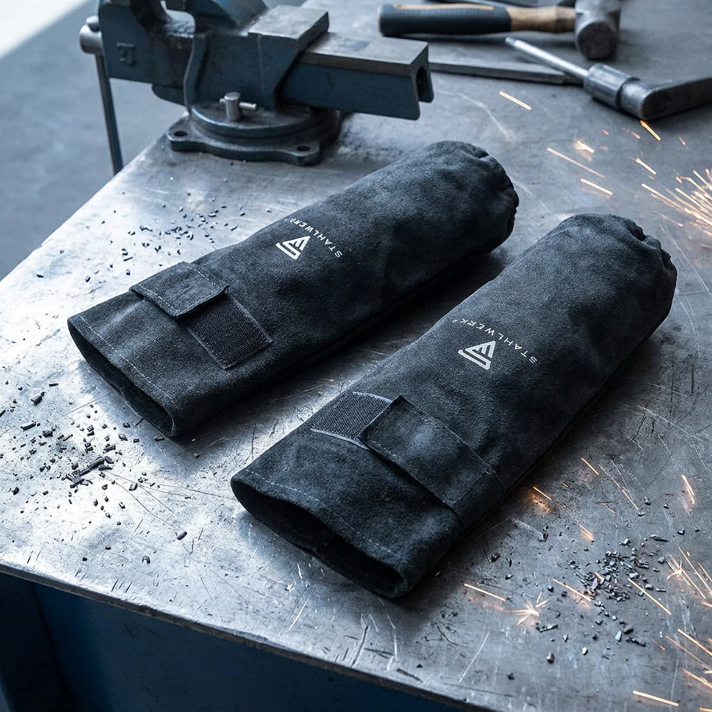 Croûte de cuir et fermeture velcro