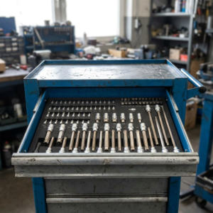 Jeu de 102 douilles et embouts STAHLWERK