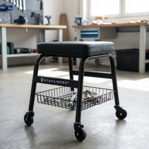 Vue d’ensemble du tabouret d’atelier STAHLWERK VWH-300 St