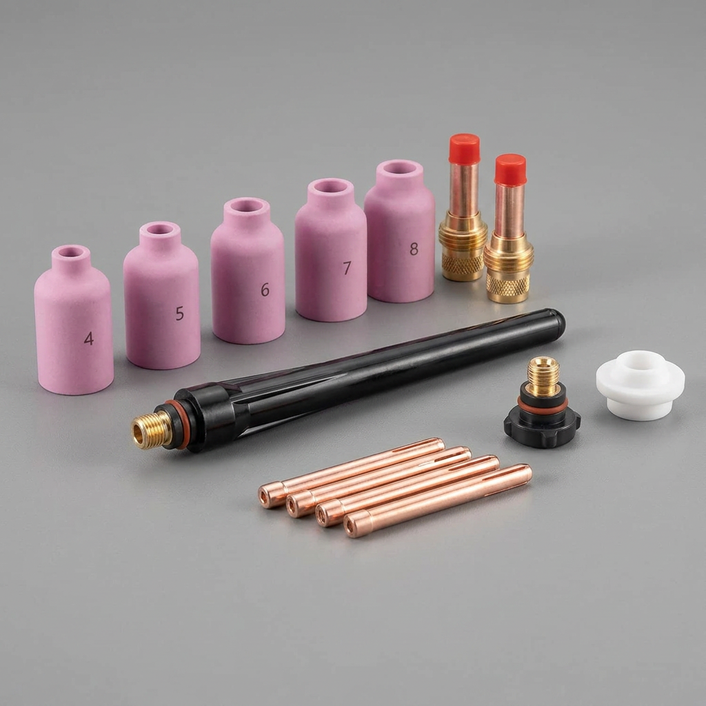 Kit de consommables TIG WP-26 STAHLWERK
