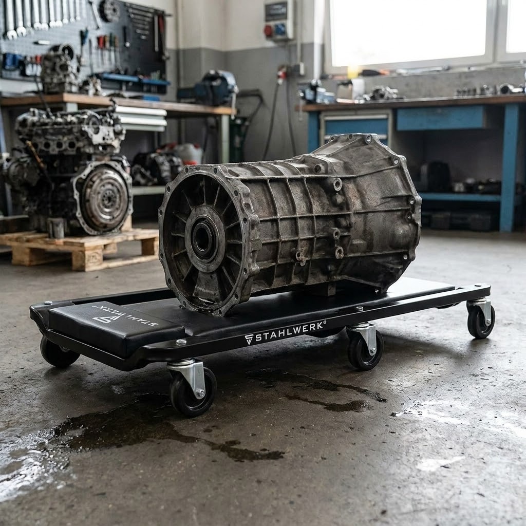 Stabilité et répartition de charge (500 kg, 6 roulettes)