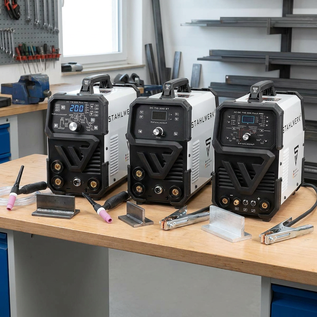 Choisir entre DC TIG 200 Puls Pro, DC TIG 200 ST et AC/DC TIG 200 ST selon les travaux
